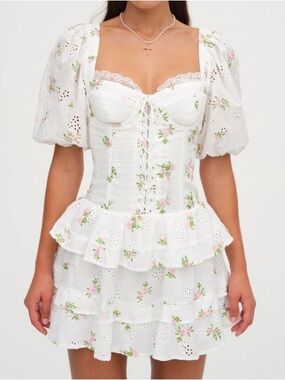 For Love and Lemons Kinsley Mini Dress